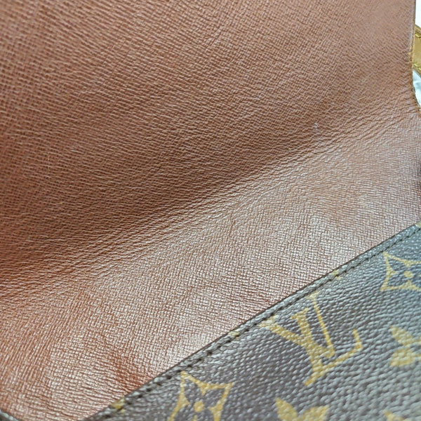 MUSETTE TANGO Monogram Coated Canvas Brown