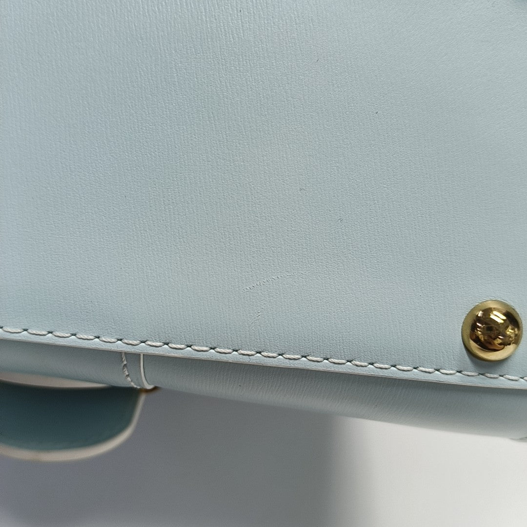Brillant Mini Calfskin Blue