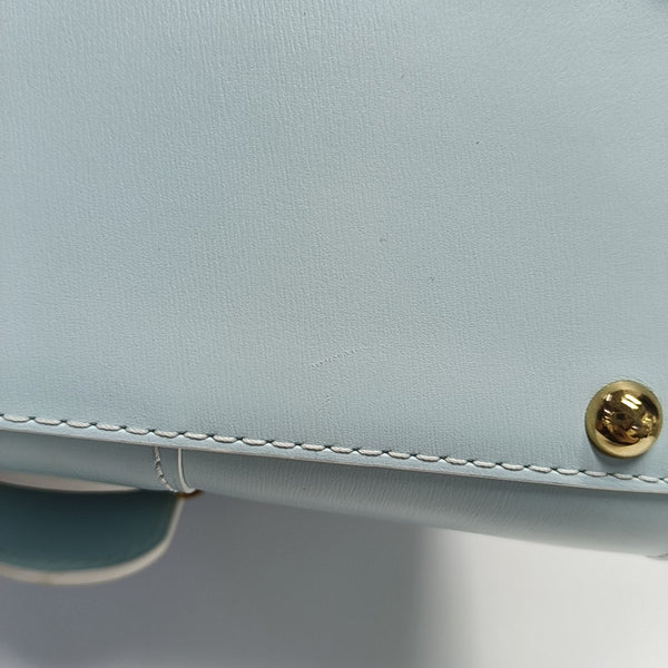 Brillant Mini Calfskin Blue