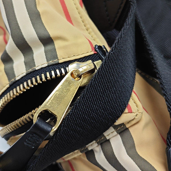 The Rucksack Medium Nylon Beige
