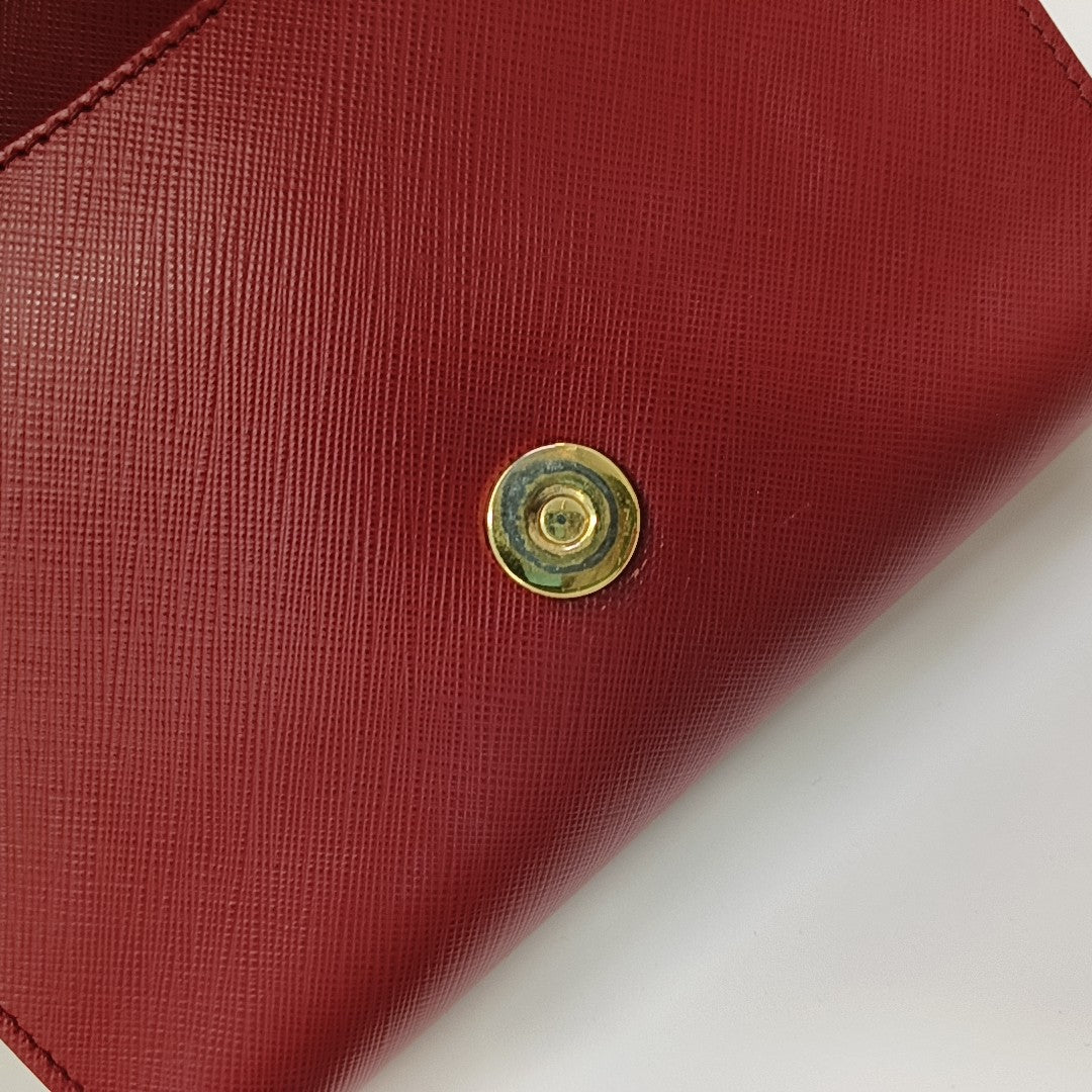 Ginny Calfskin Red