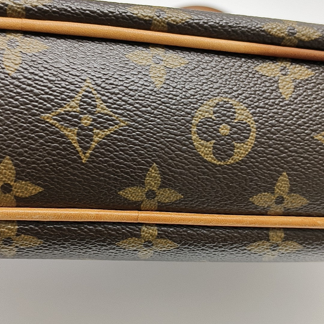 GALLIERA Monogram Coated Canvas Brown