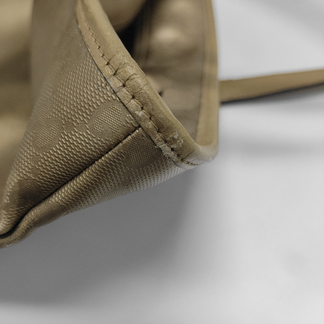 GG Imprime Monogram Coated Canvas Gold