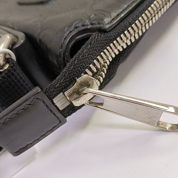 Signature Monogram Calfskin Black