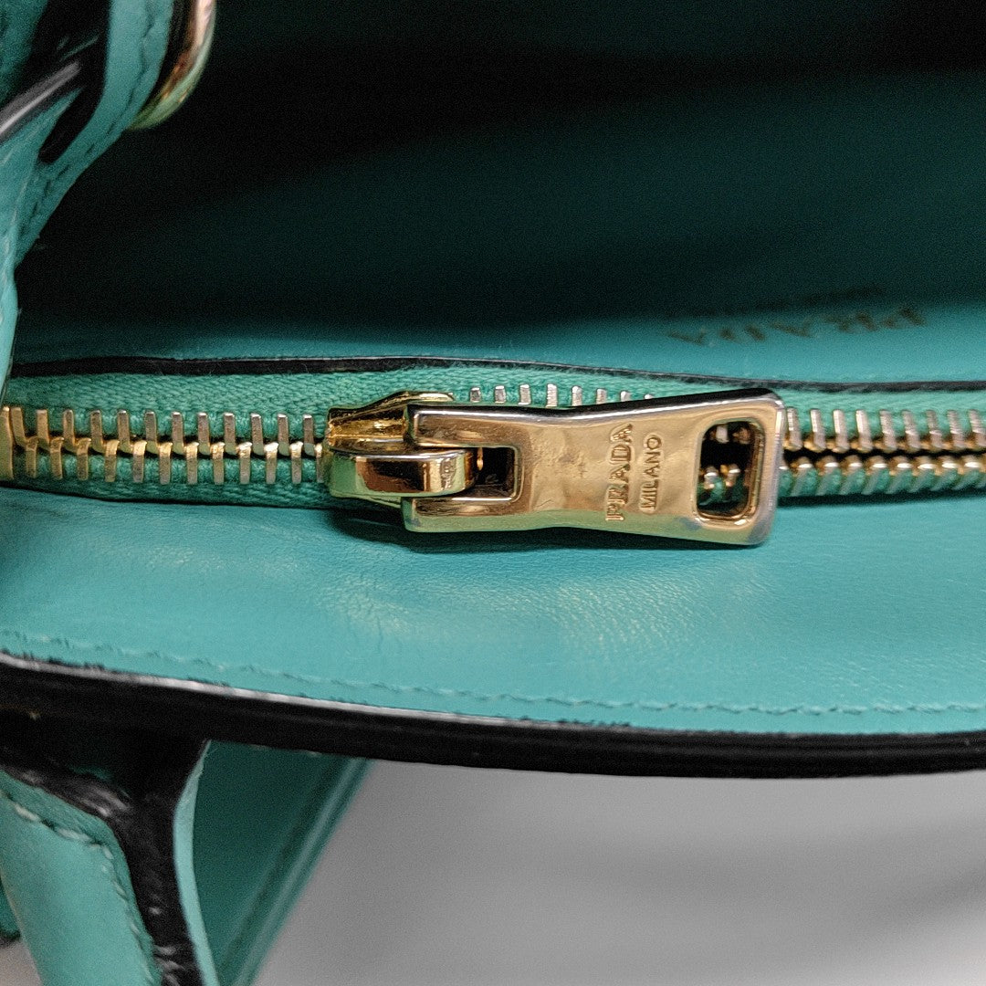 Monochrome Saffiano Calfskin Green