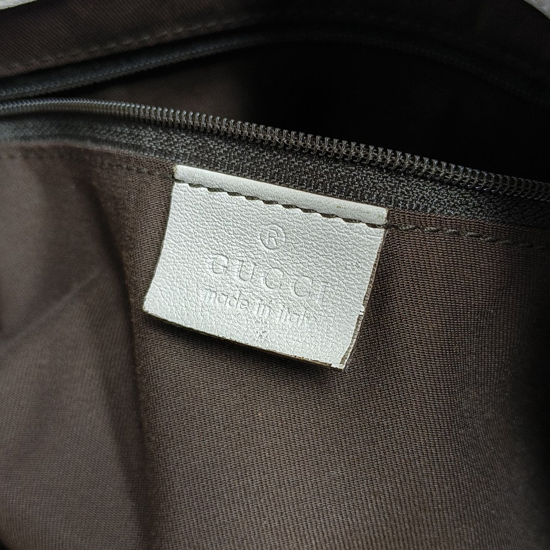 Monogram Canvas Tote Bag Brown