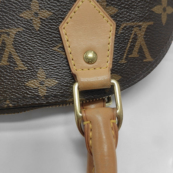 ALMA BB Monogram Coated Canvas Brown