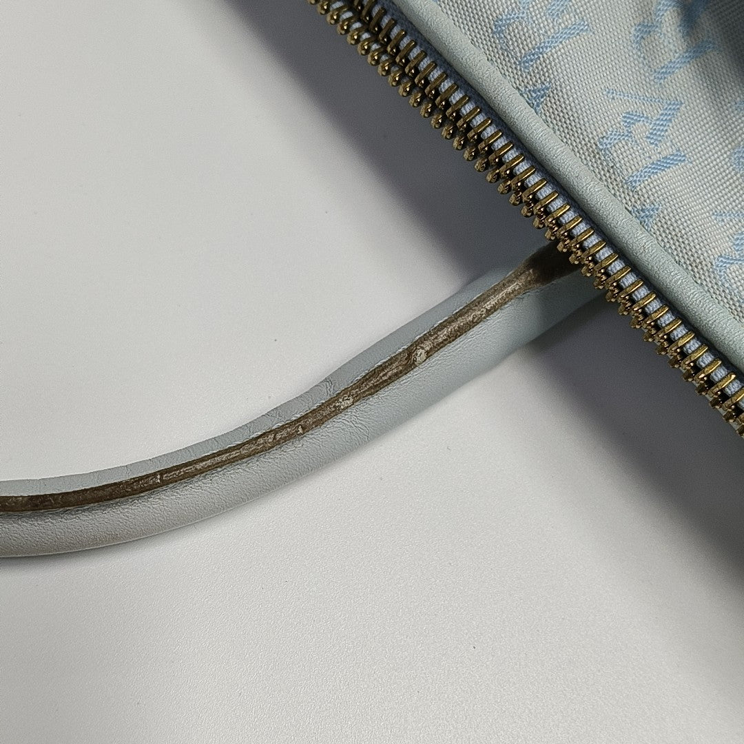 Canvas Shoulder Bag Blue