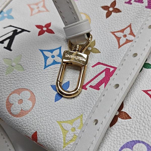 LV × TM SIDE TRUNK MM Monogram Calfskin White