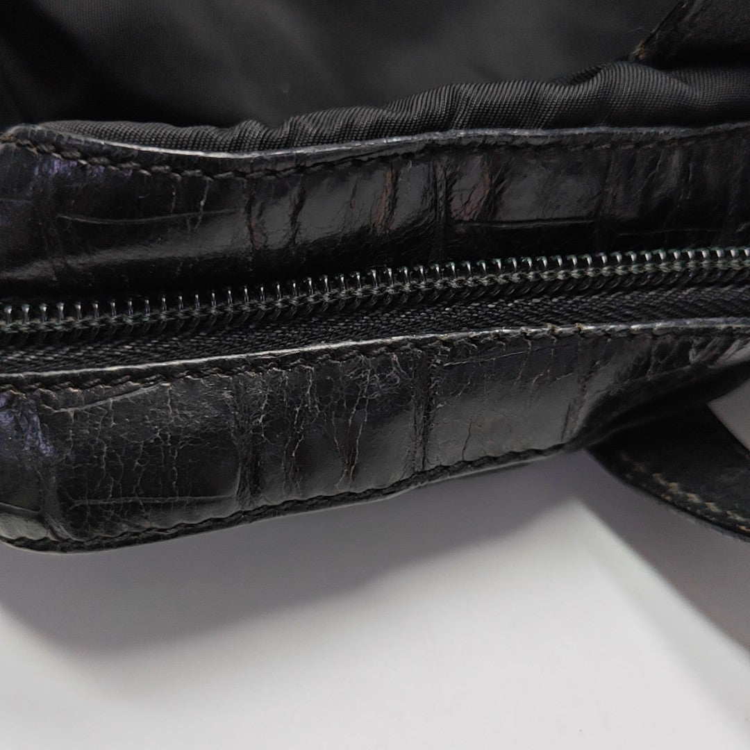 Nylon Tote Bag Black