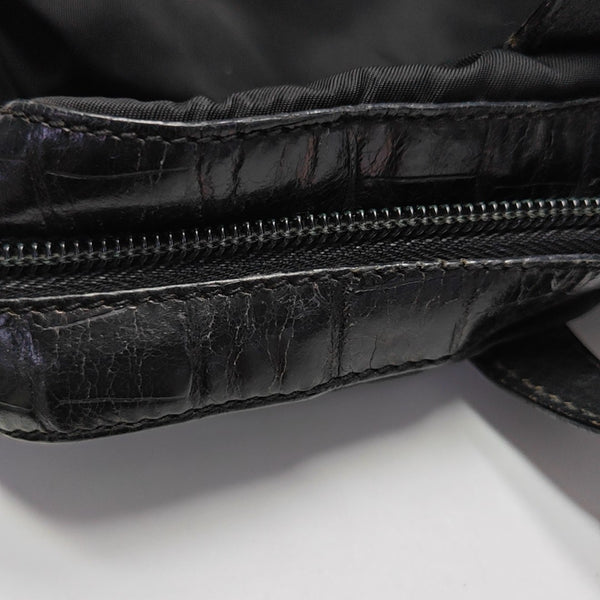 Nylon Tote Bag Black
