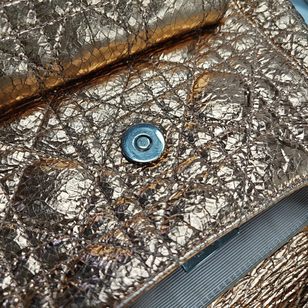 Stardust Small Cannage Calfskin Rose Gold