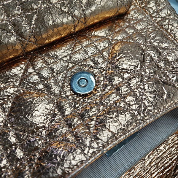 Stardust Small Cannage Calfskin Rose Gold