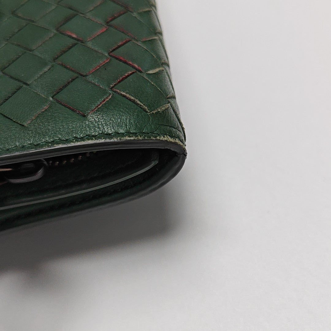 Calfskin Wallet Green