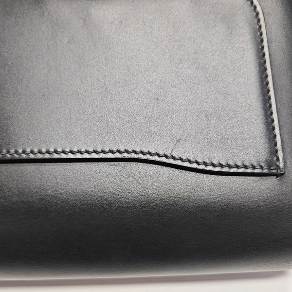 Calfskin Shoulder Bag Black