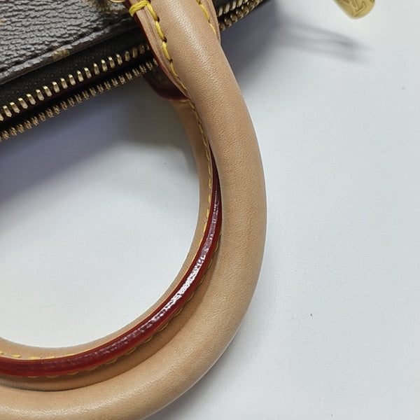 SPEEDY 20 Monogram Coated Canvas Brown