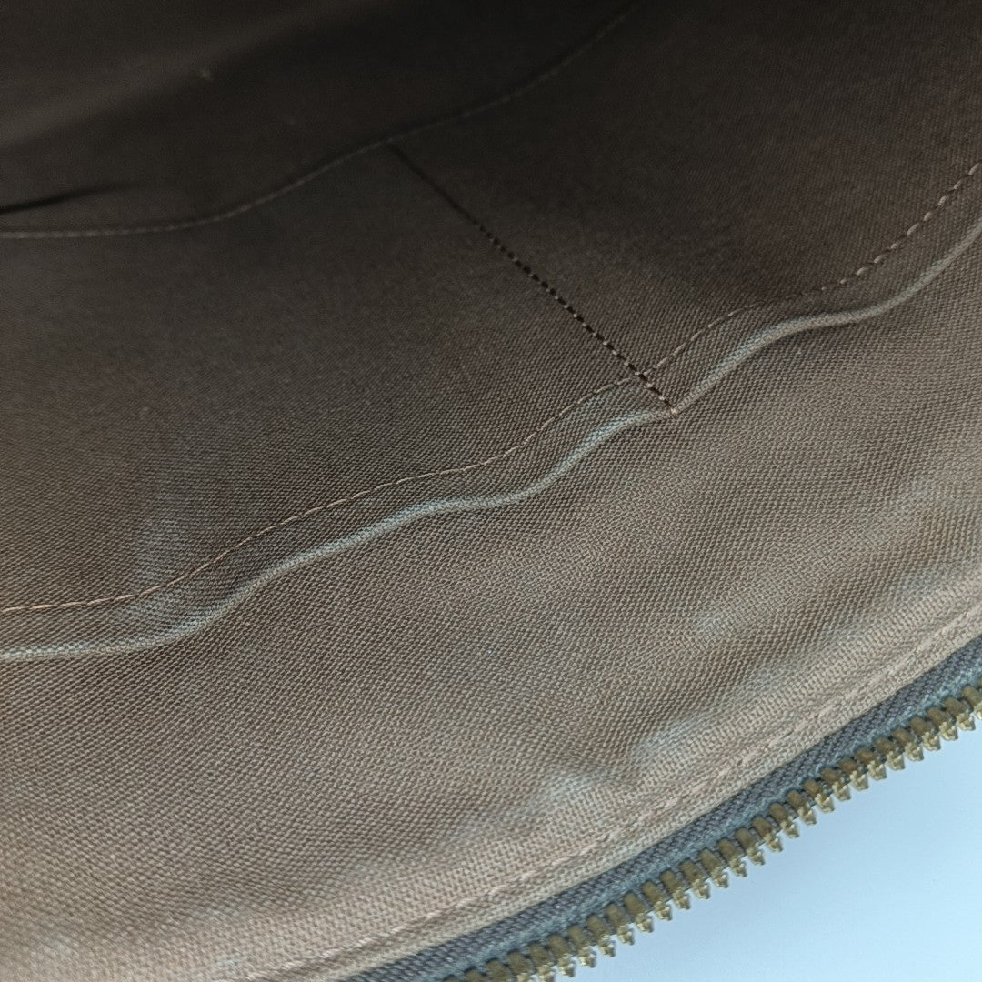 PALERMO PM Monogram Coated Canvas Brown