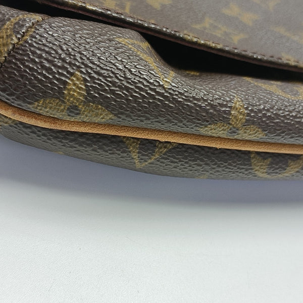 MUSETTE TANGO Monogram Coated Canvas Brown