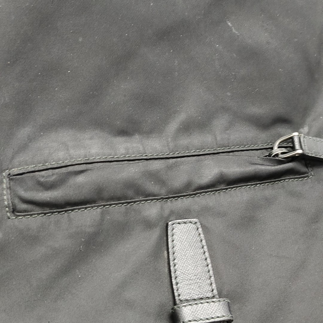 Nylon Backpack Black