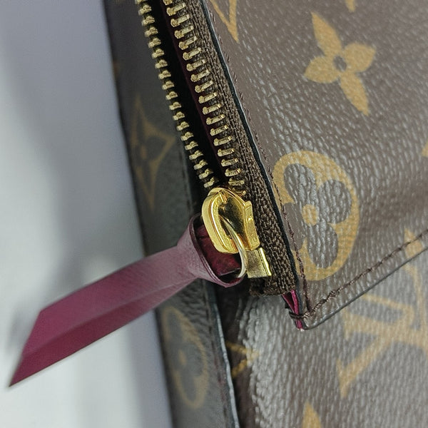 FÉLICIE Monogram Coated Canvas Brown