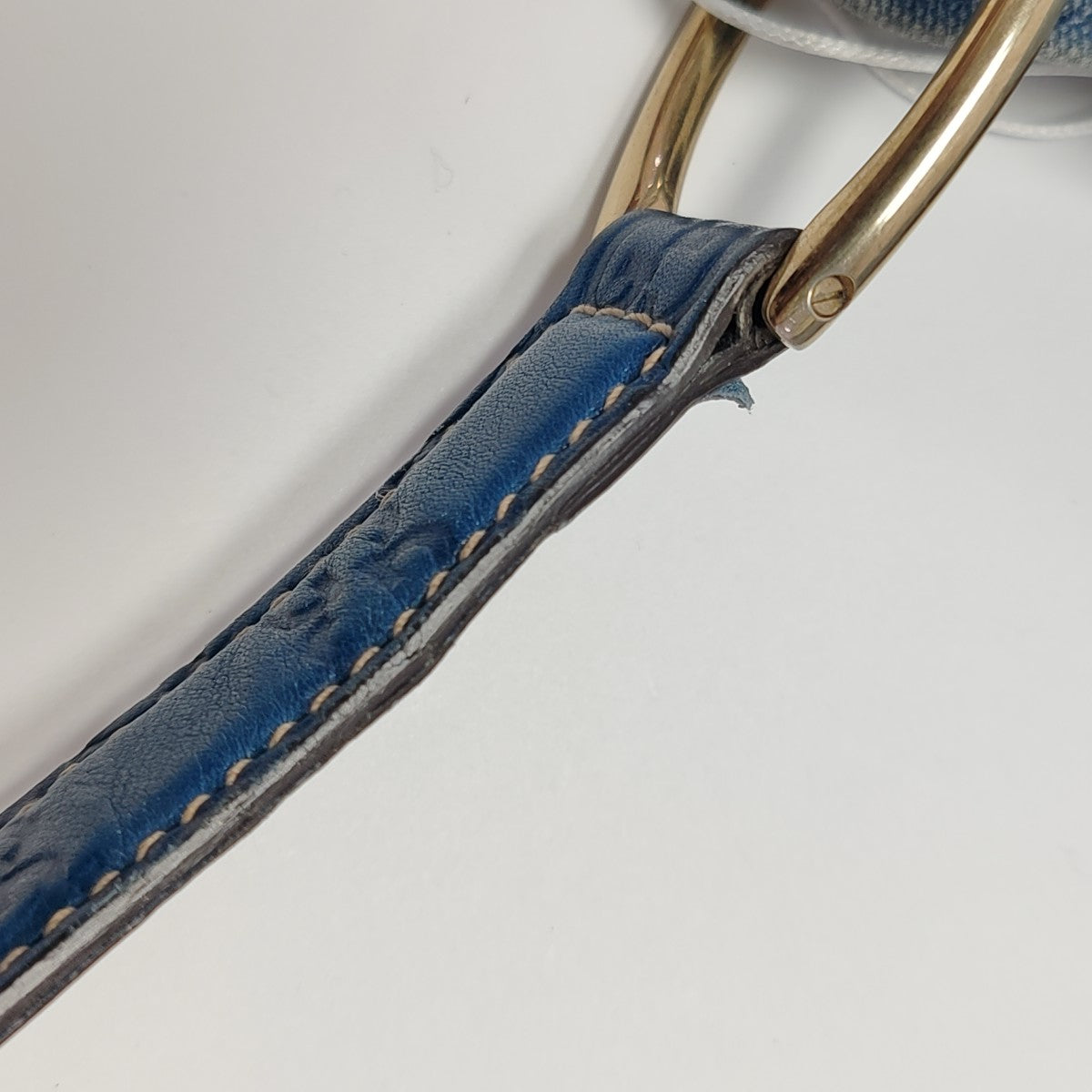 Canvas Shoulder Bag Blue
