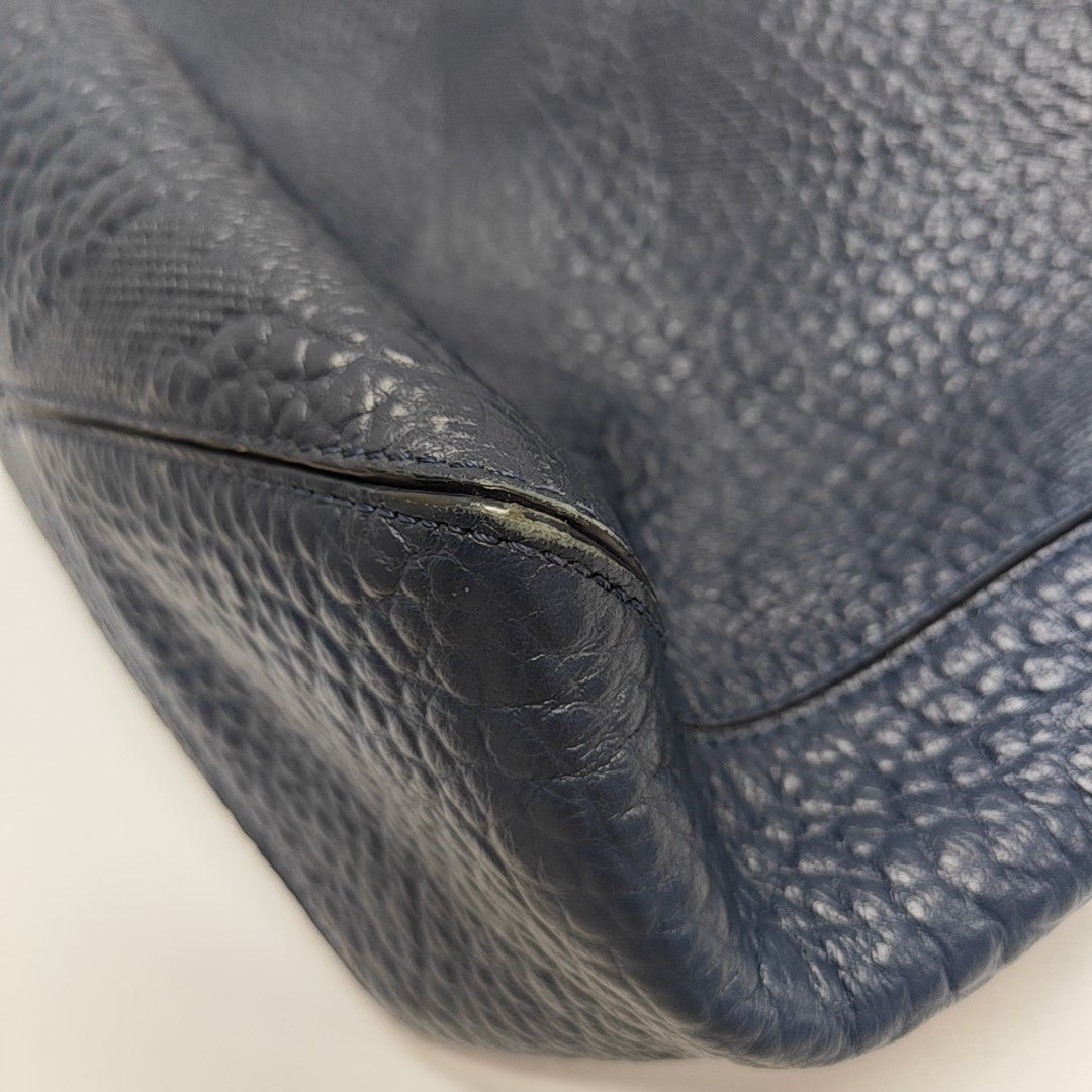 Dewsbury Mini Leather Blue