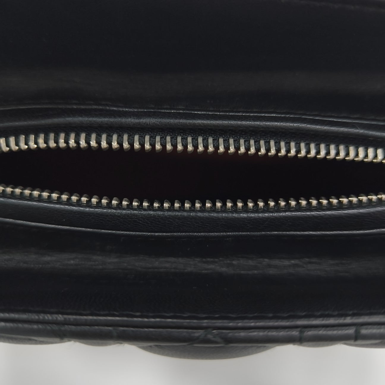 Lady Dior Medium Cannage Lambskin Black