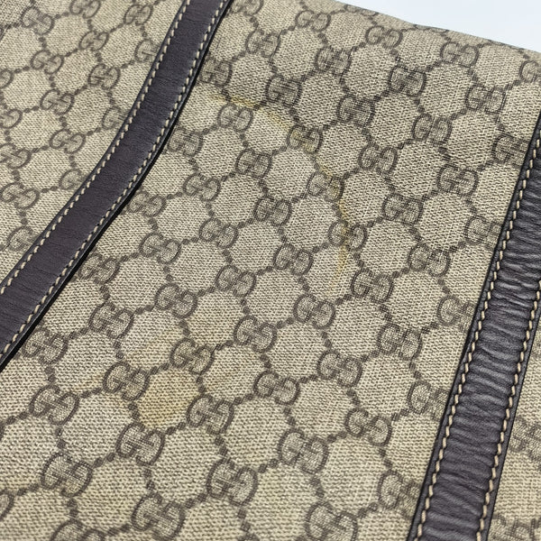 Duffle Monogram Coated Canvas Beige
