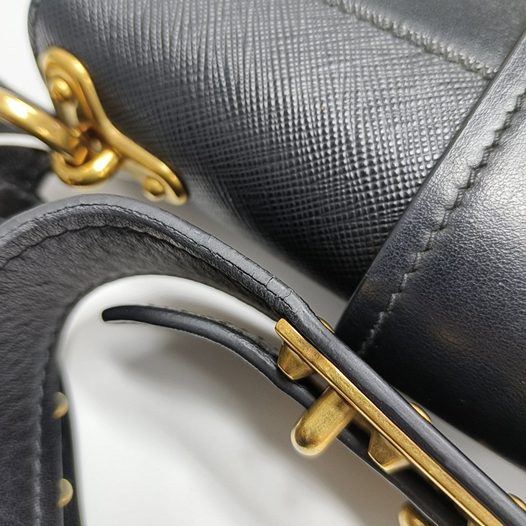 Cahier Saffiano Calfskin Black