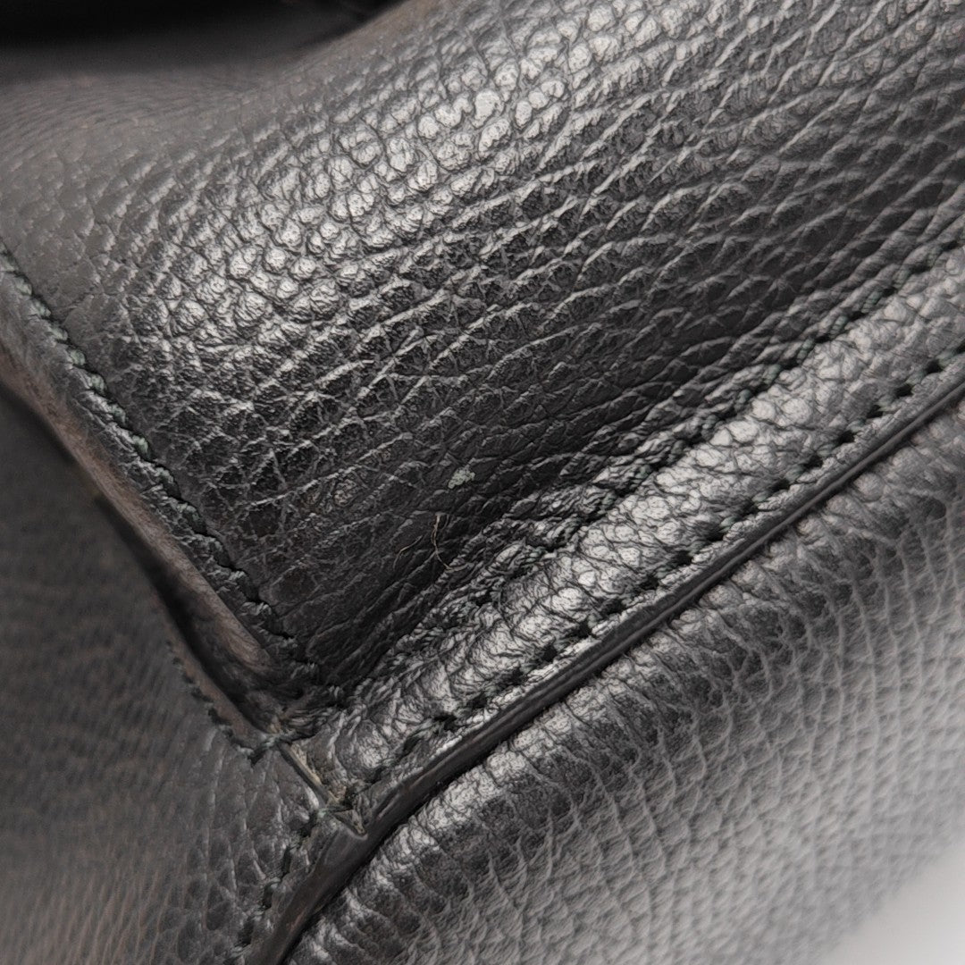 Calfskin Backpack Black
