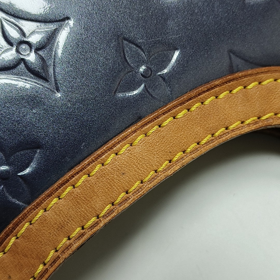 MAPLE DRIVE Monogram Calfskin Purple