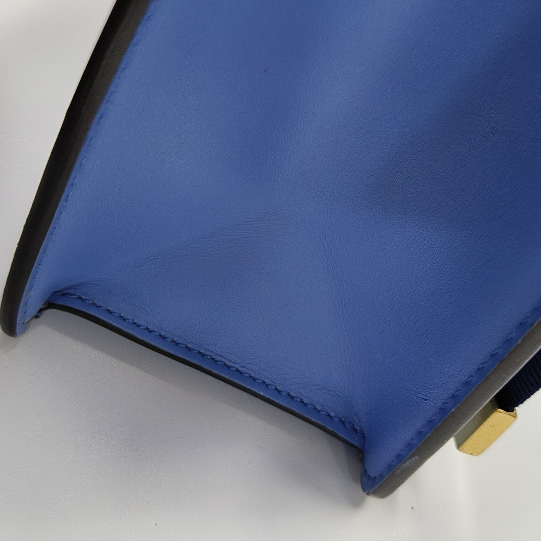 Sylvie Small Calfskin Blue