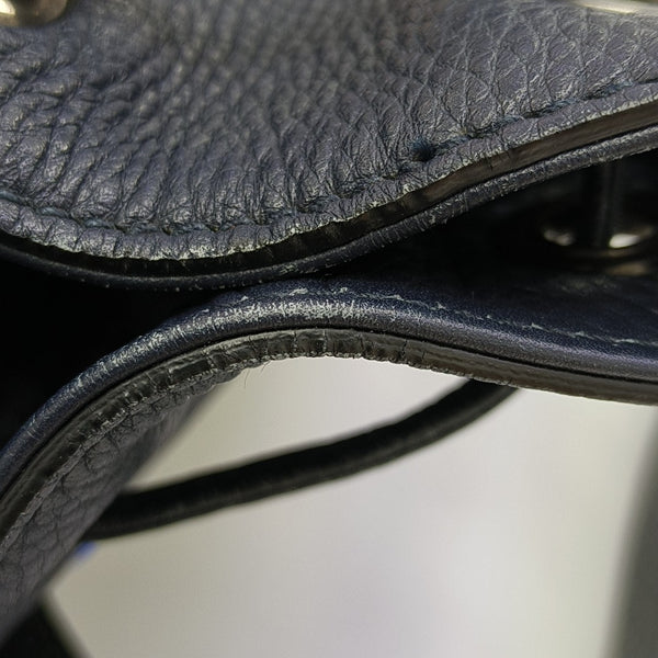 Bamboo 1947 Medium Calfskin Blue