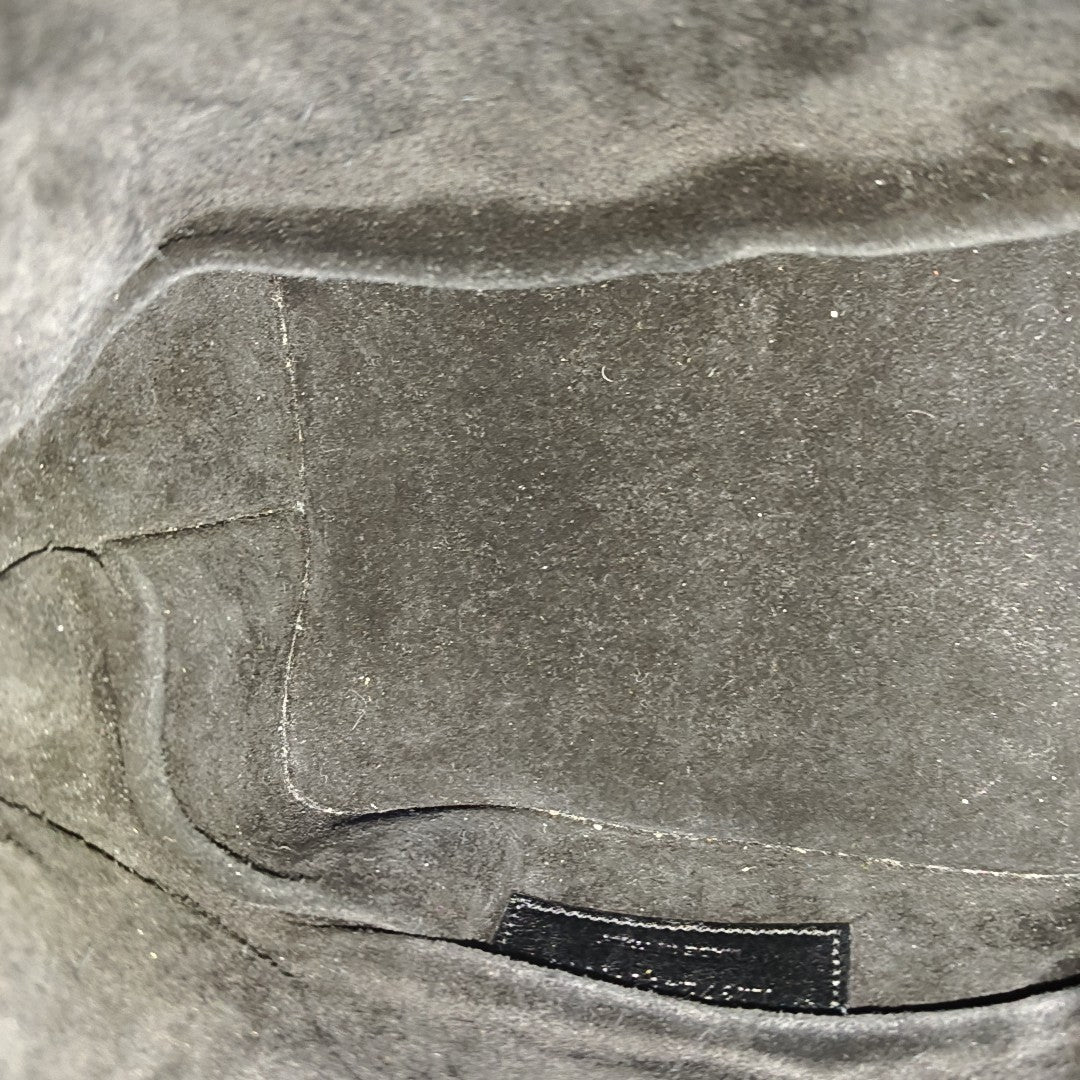 Calfskin Shoulder Bag Black