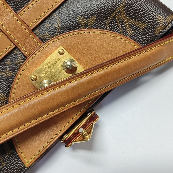 DUFFLE Monogram Coated Canvas Brown