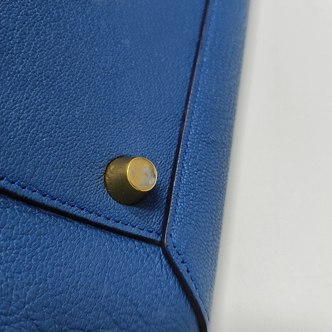 BELT Mini Calfskin Blue