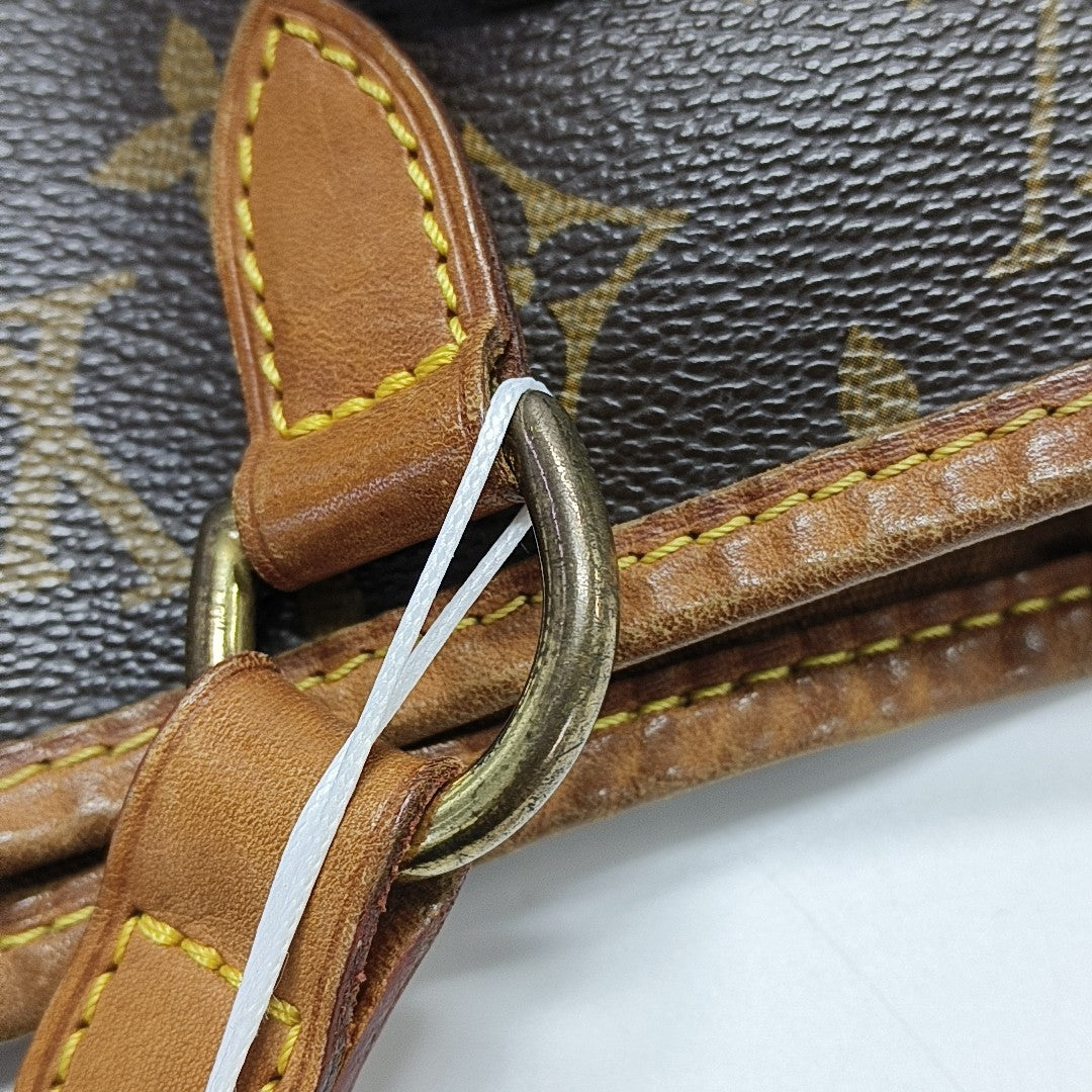 BATIGNOLLES MM Monogram Coated Canvas Brown