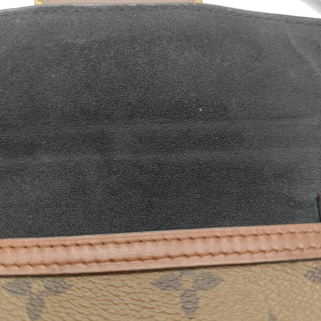 DAUPHINE WOC Monogram Coated Canvas Brown