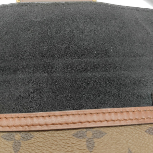 DAUPHINE WOC Monogram Coated Canvas Brown