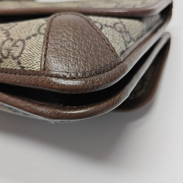 Neo Vintage Small Monogram Coated Canvas Beige