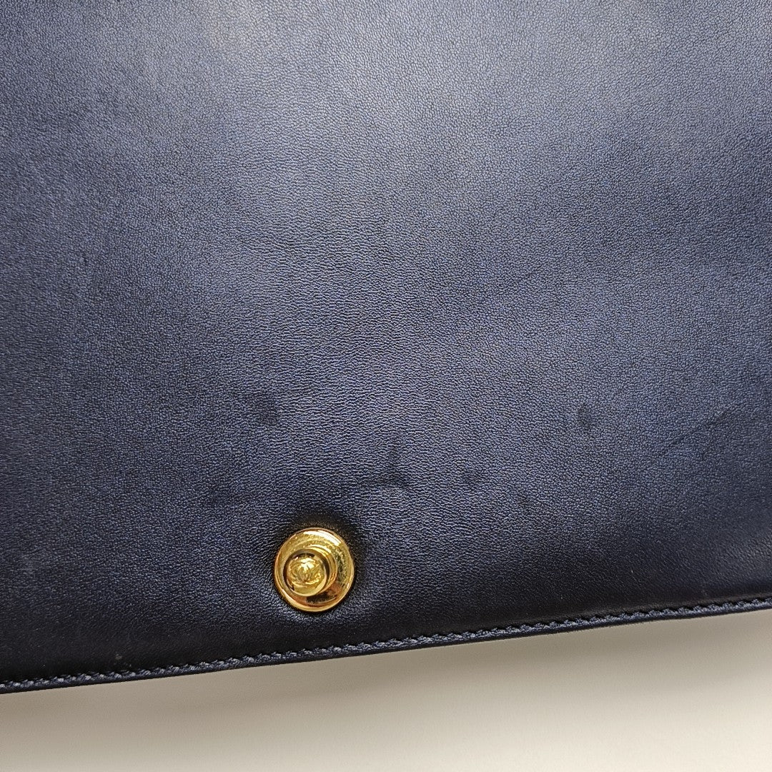 BOY CHANEL Large Lambskin Blue