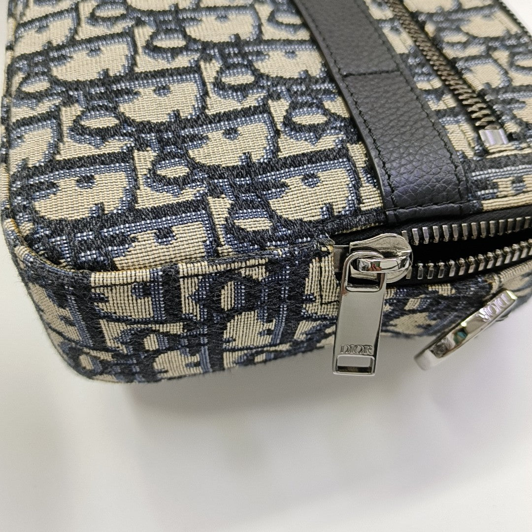 Safari Oblique Canvas Blue