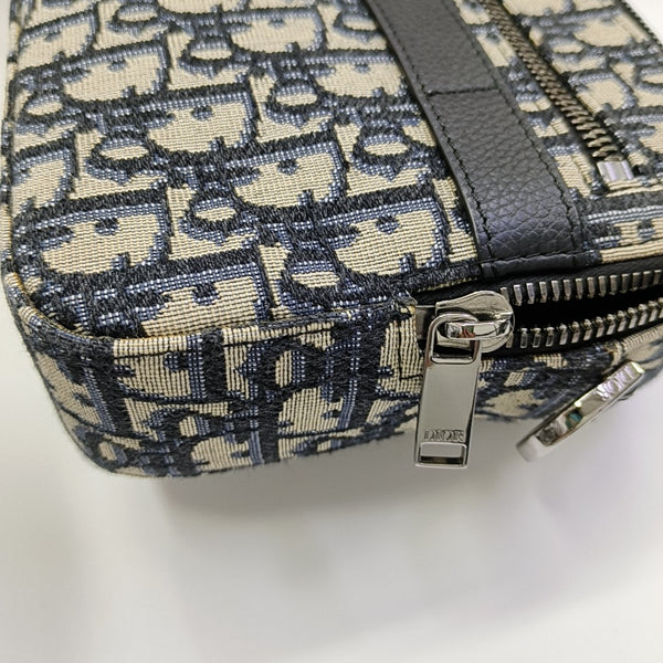 Safari Oblique Canvas Blue