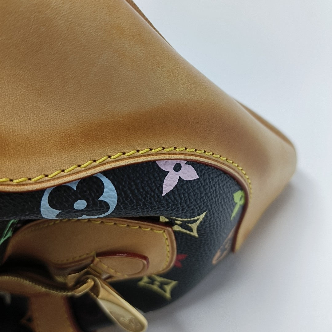 LV × TM CLAUDIA Monogram Coated Canvas Black