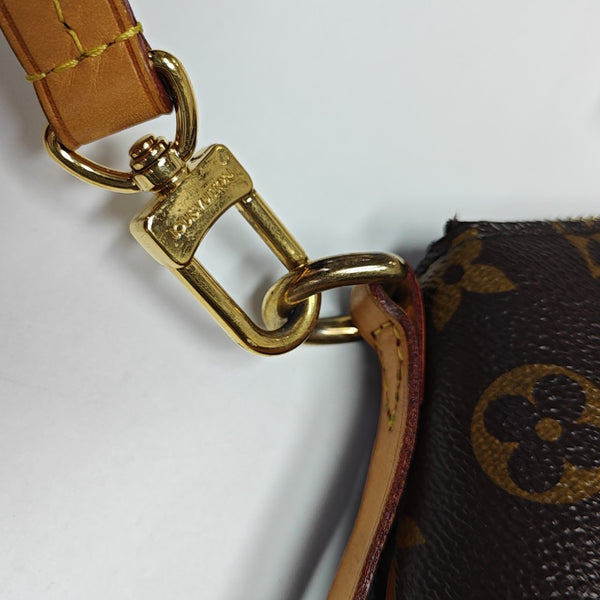 TURENNE MM Monogram Coated Canvas Brown