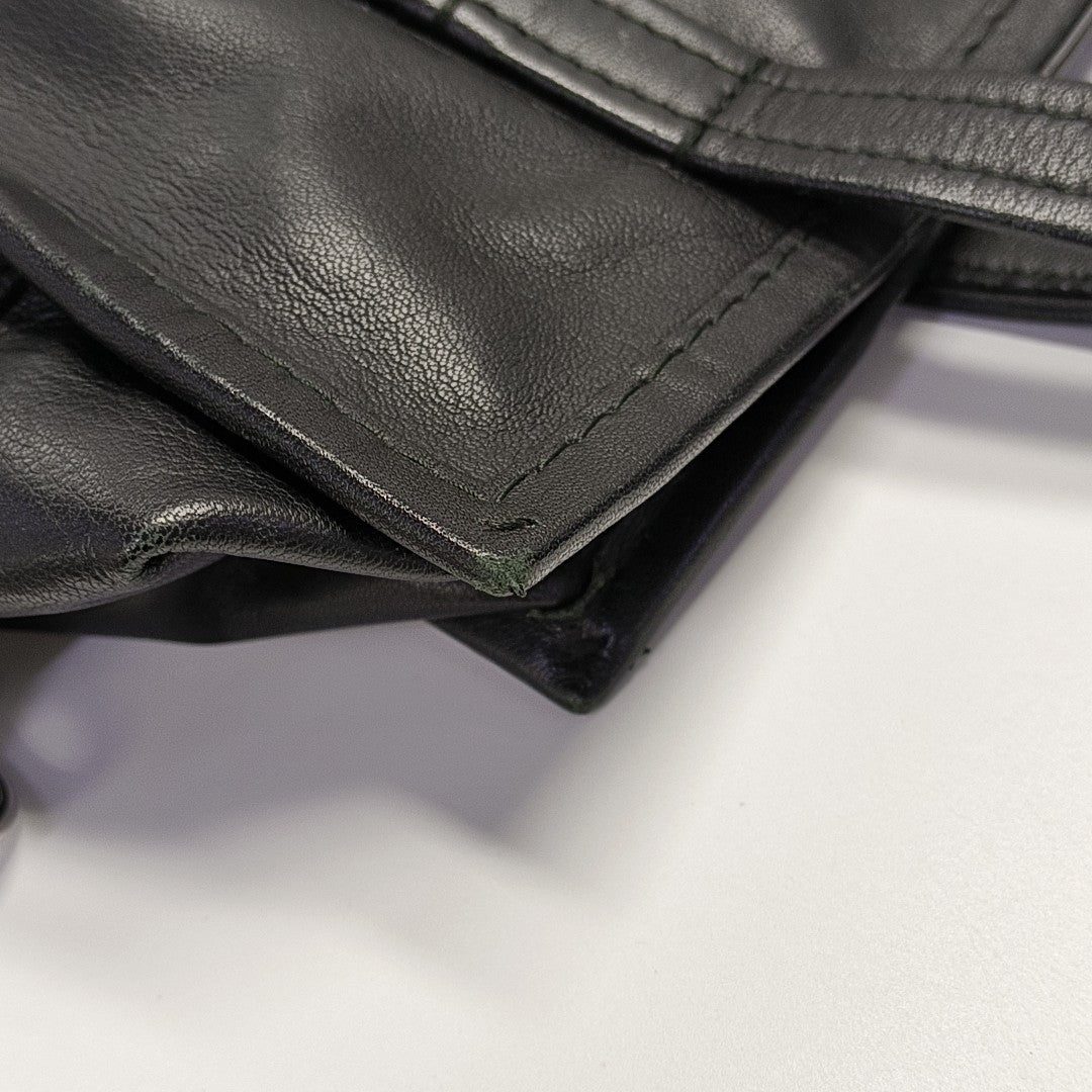 Bazar Calfskin Black