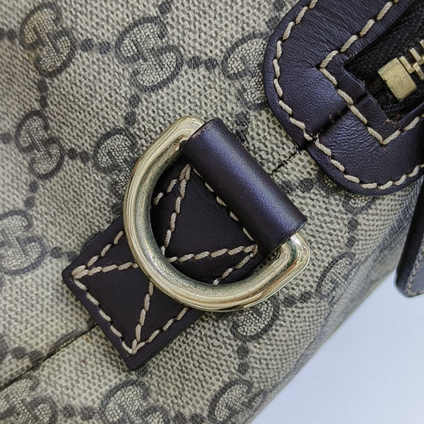 Duffle Monogram Coated Canvas Beige