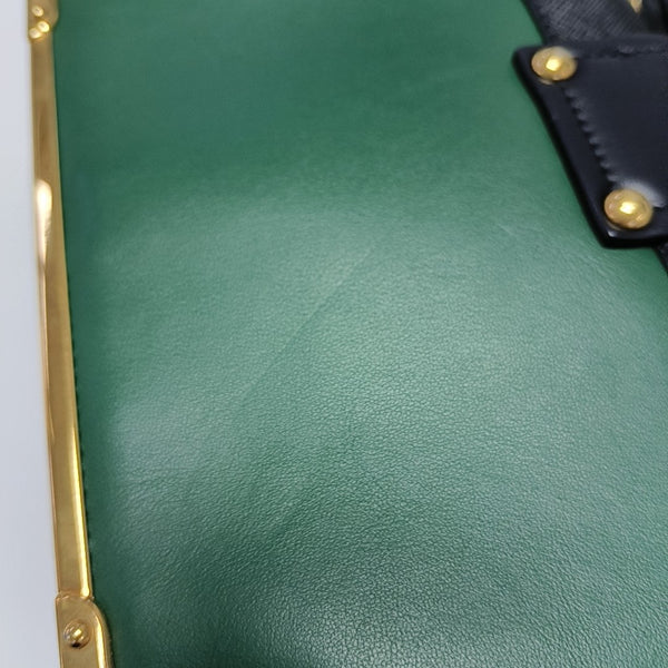 Cahier Saffiano Calfskin Green