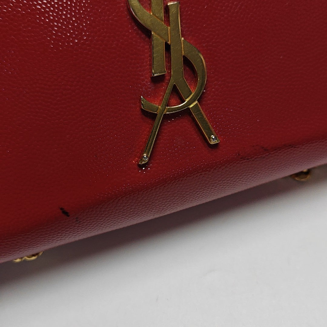 KATE Mini Calfskin Red