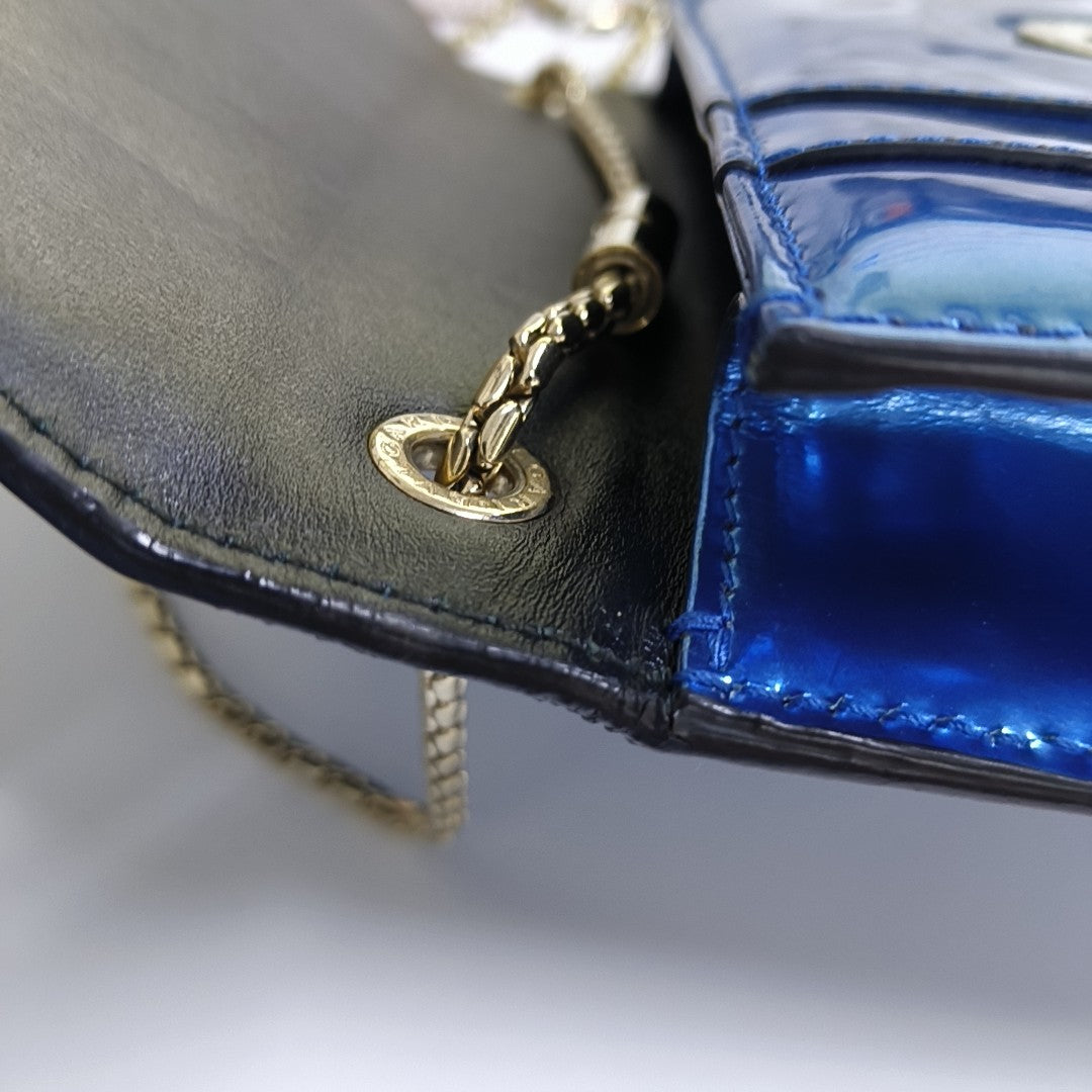 SERPENTI FOREVER Small Calfskin Blue